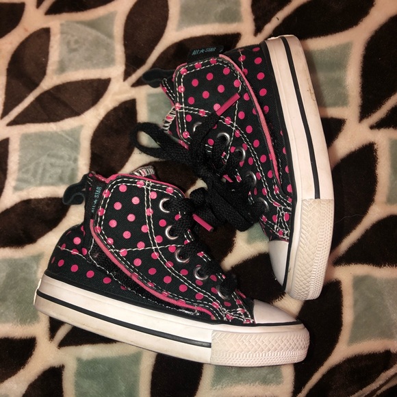 polka dot converse toddler